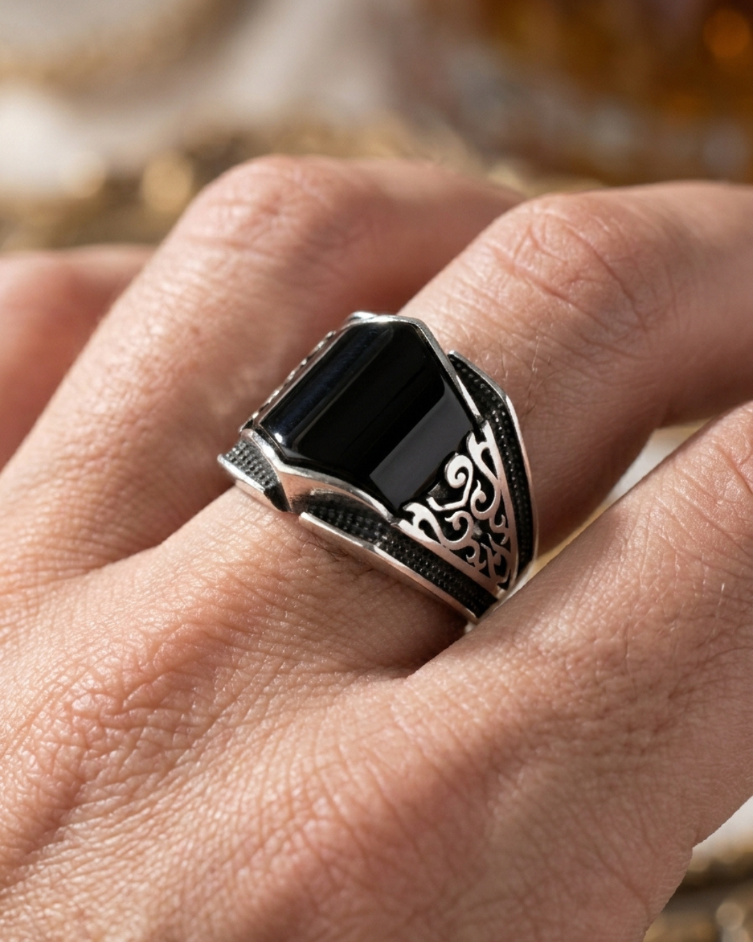 Nomad Shadow Signet Ring