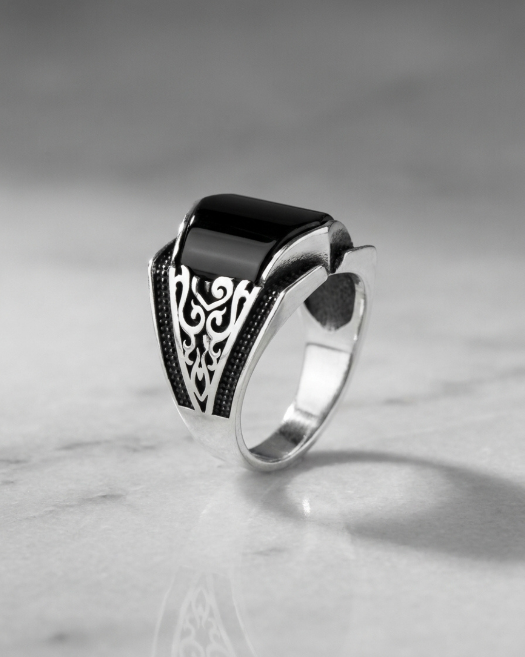 Nomad Shadow Signet Ring