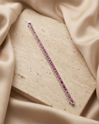 The Scarlet Ritz Emerald-Cut Tennis Bracelet
