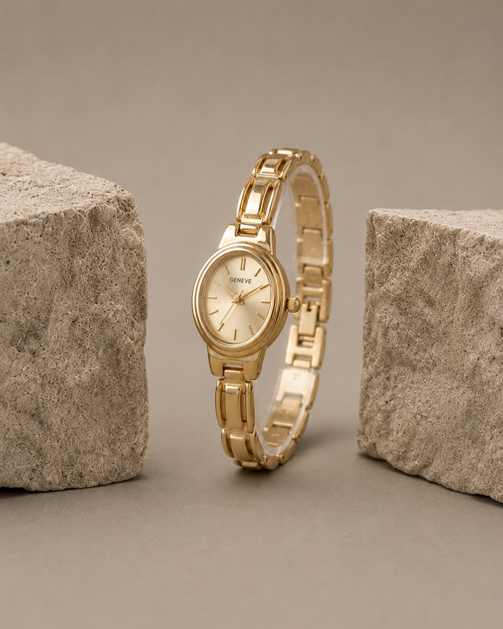 Gold Plated Elixir Ladies Watch