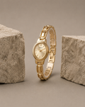 Gold Plated Elixir Ladies Watch
