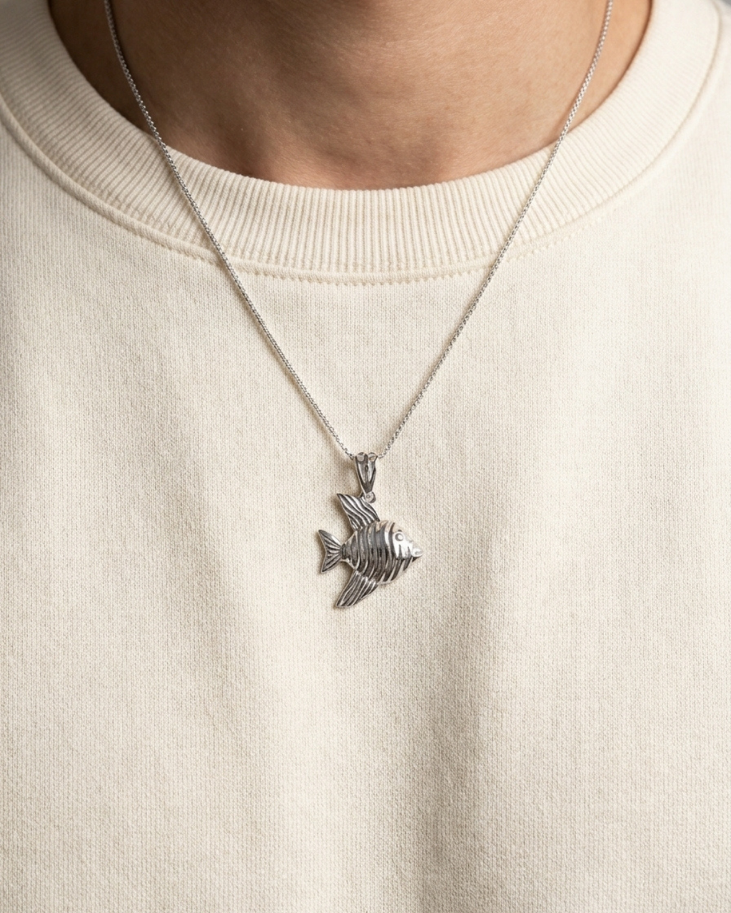 Oceanic Angelfish Pendant