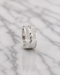 Titan Textured Silver Men’s Dibla Ring