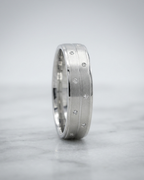 Stellar Frost Matte Men’s Dibla Ring