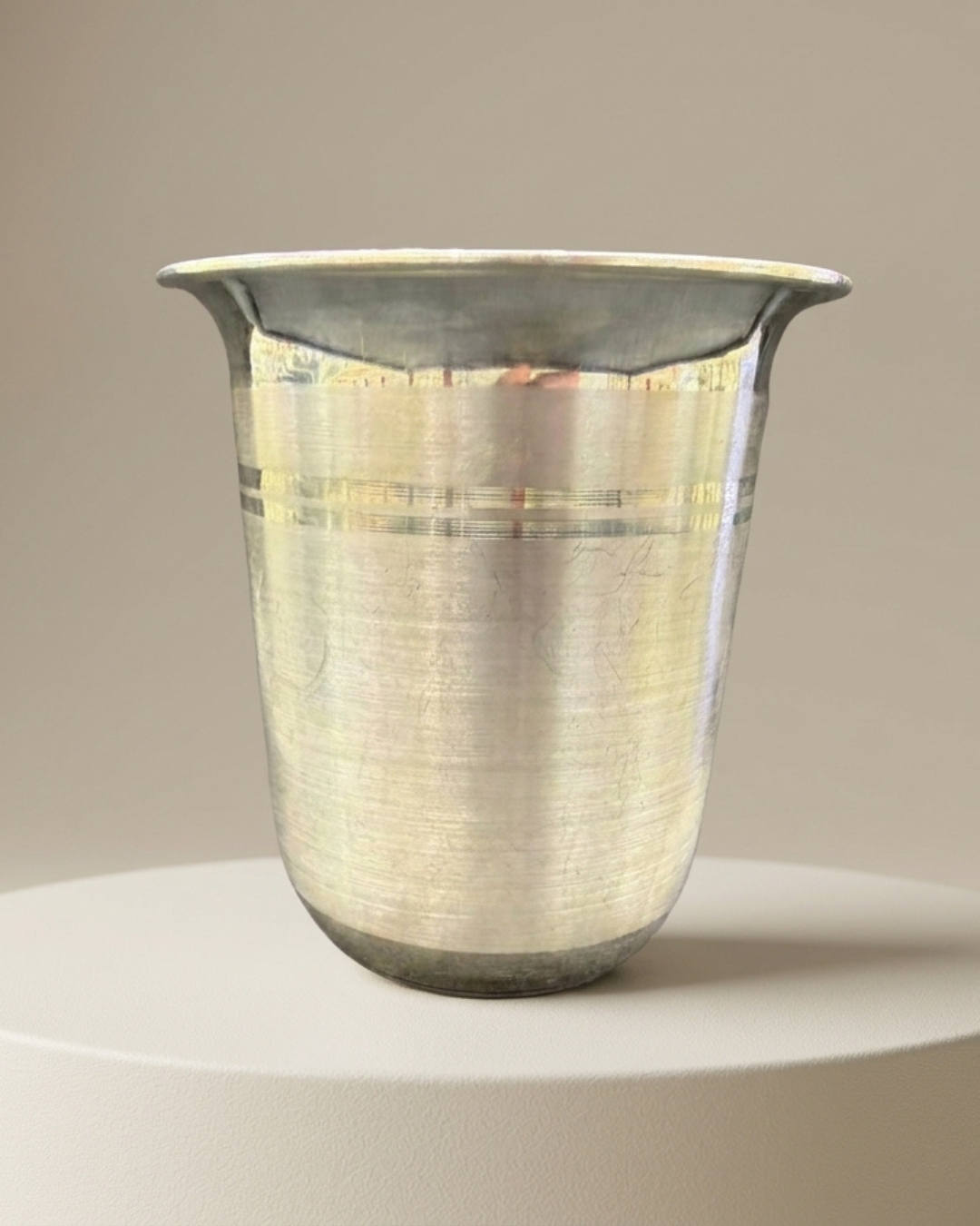 Silver Kids Lining Tumbler Big Glass