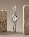 Pearl Bangle Link Watch