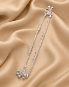 Kids Double Chain Payal Sterling Silver