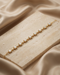 Majestic Emerald Cut Gold Plated Bracelet