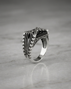 Shadow Bridge Signet Ring