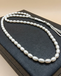66-Bead Pearl Misbah Sterling Silver