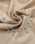 The Classic Chime Traditional Silver Payal
