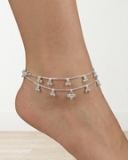 The Classic Chime Traditional Silver Payal