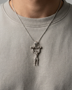The Iron Sovereign Bodybuilder Pendant