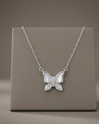Butterfly Necklace Sterling Silver