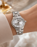 Silver Timeless Roman Numeral Watch