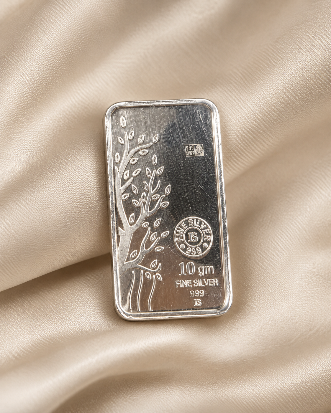 Tree of Life 10 Gram 999 Fine Silver Bar