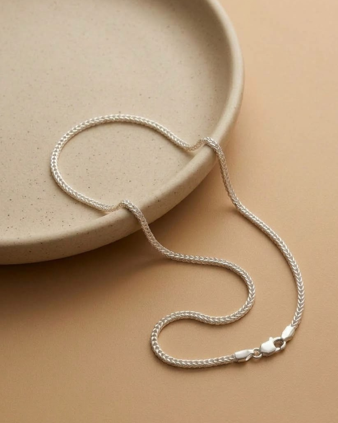 Wheat Link Kids Chain Sterling Silver
