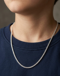 Wheat Link Kids Chain Sterling Silver
