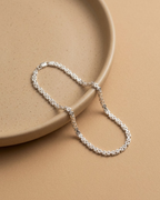 Kids Byzantine Chain Necklace Sterling Silver