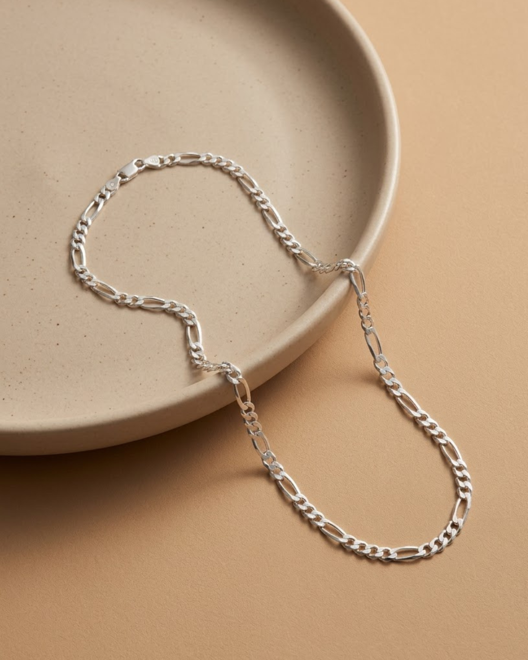 Classic Figaro Link Kids Chain Sterling Silver