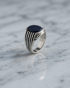 Heritage Midnight Onyx Silver Boys' Signet Ring