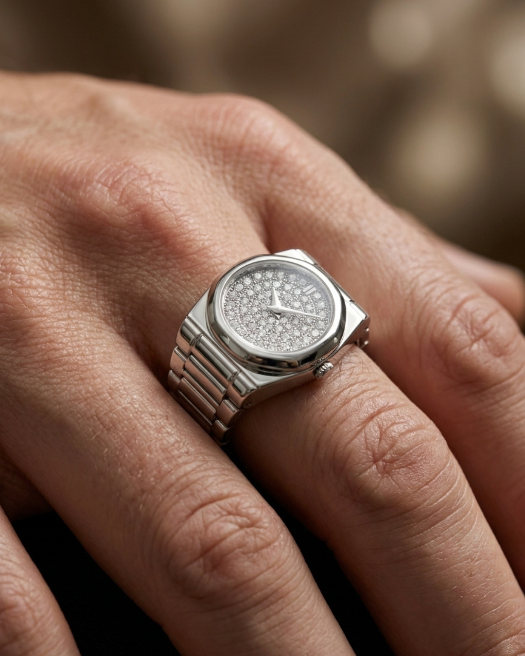 Roma Chrono Pave Ring