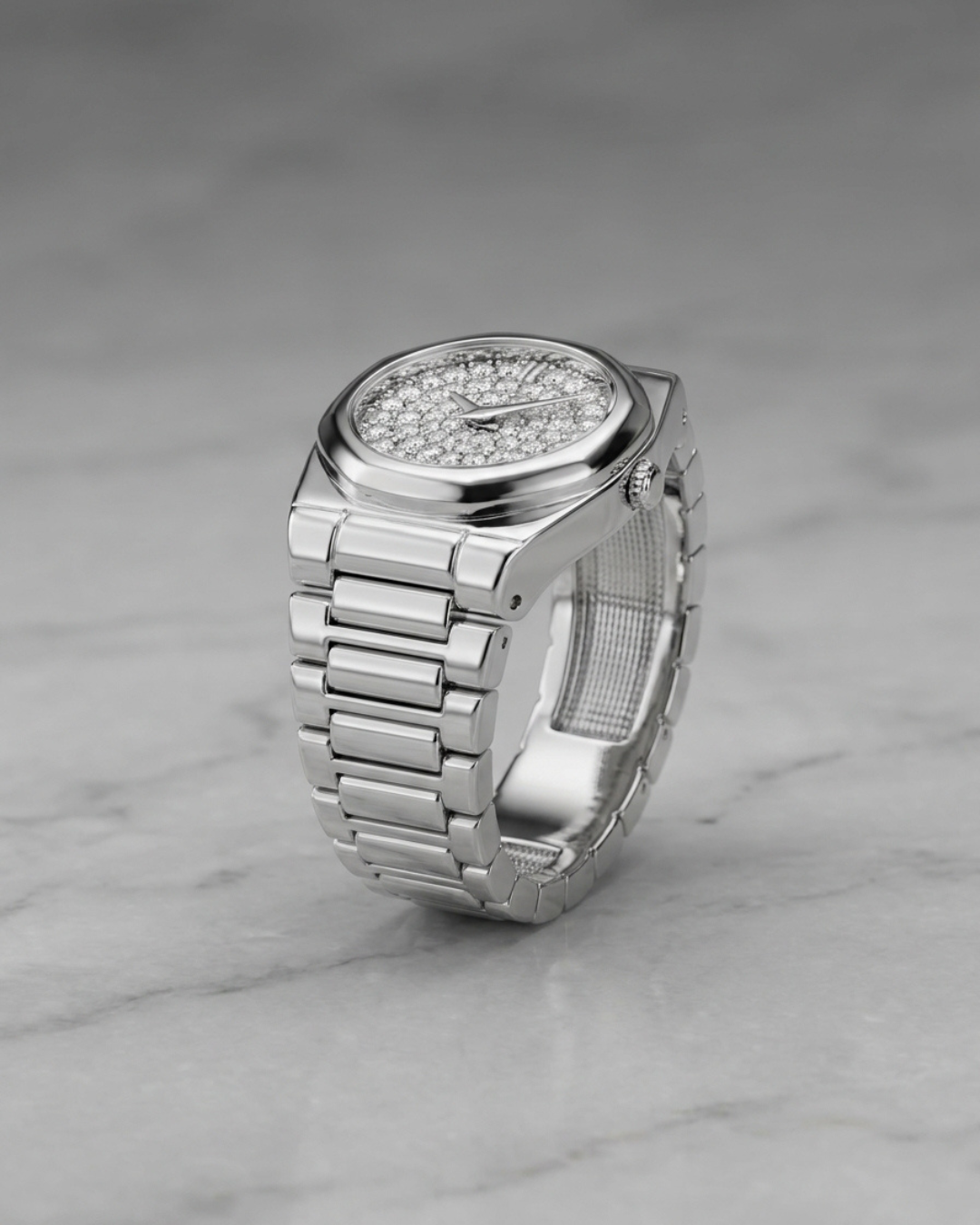 Roma Chrono Pave Ring