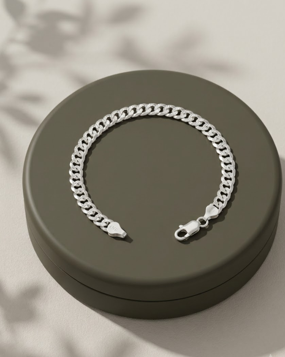 Kids Cuban Curb Link Bracelet Sterling Silver
