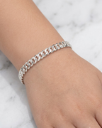 Kids Cuban Curb Link Bracelet Sterling Silver